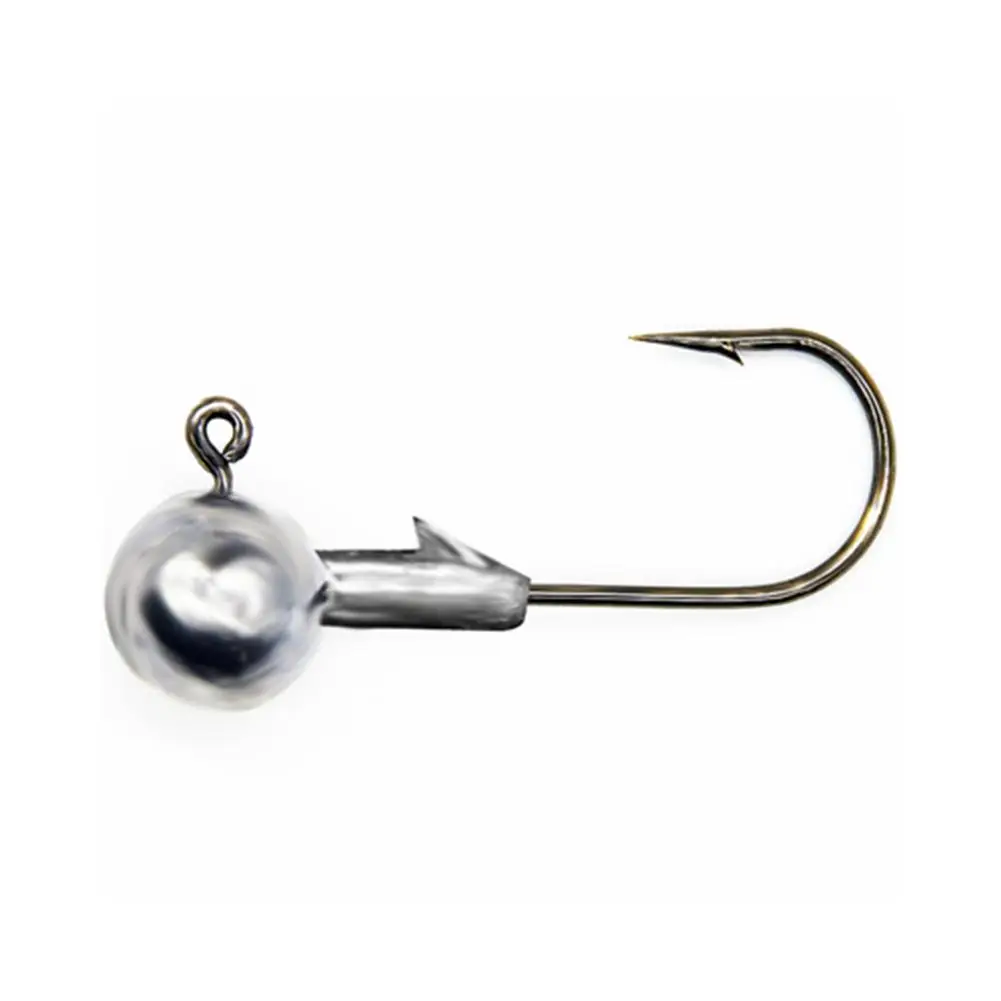 

Box-packed 50/40/20pcs Lead Head Hook Jig Head Hook Softbait Grub Worm Hook Lure Fishing Tackle