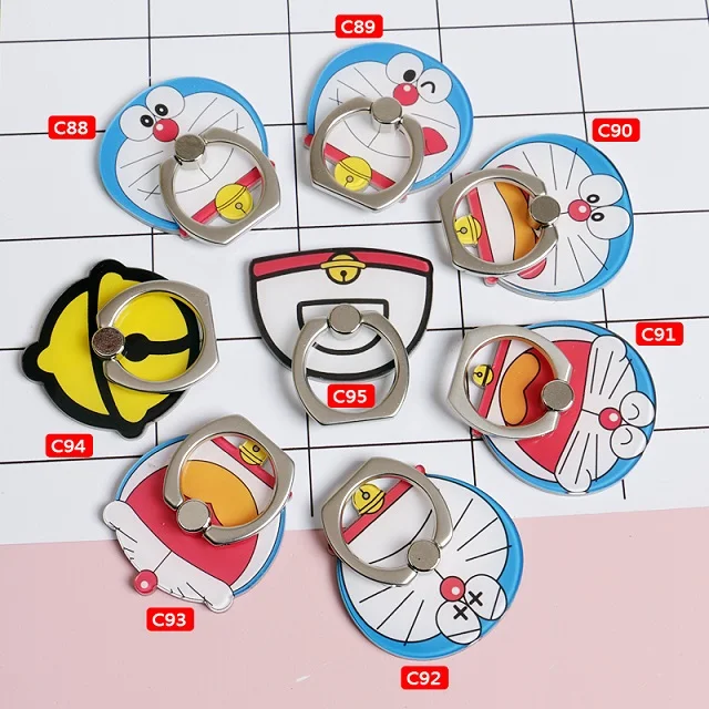 

Cartoon Doraemon Phone Holder Universal Finger Ring Cool Mobile Phone Smartphone Grip Desk Stand Mount Mobile Bracket #462