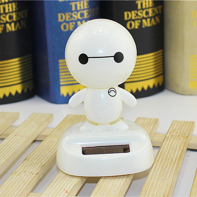 Baymax Автомобильные Игрушки для приборной панели ABS Материал креативный солнечный
