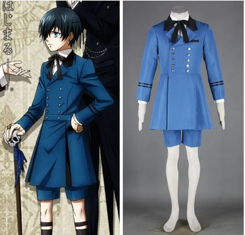 font b Anime b font Kuroshitsuji Black Butler ciel phantomhive font b women b font