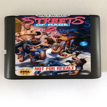 

Streets Of Rage 2 - 16 bit MD Games Cartridge For MegaDrive Genesis console