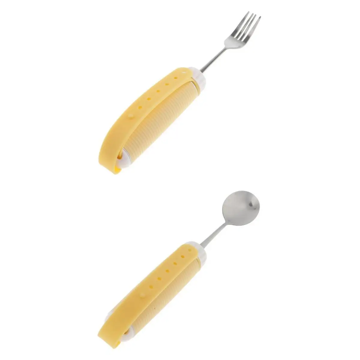 Rotating Utensil Eating Aids Spoon Fork Set For The Elderly Disability Kids
