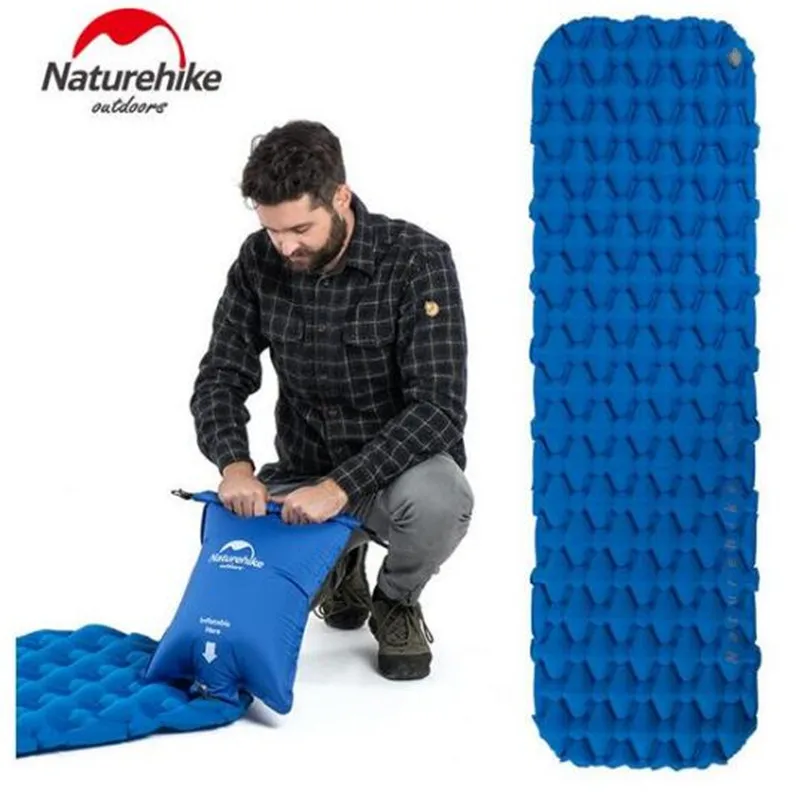 Naturehike في النايلون TPU وسادة النوم خفيفة الوزن مقاوم للرطوبة مرتبة هوائية المحمولة نفخ فراش التخييم حصيرة