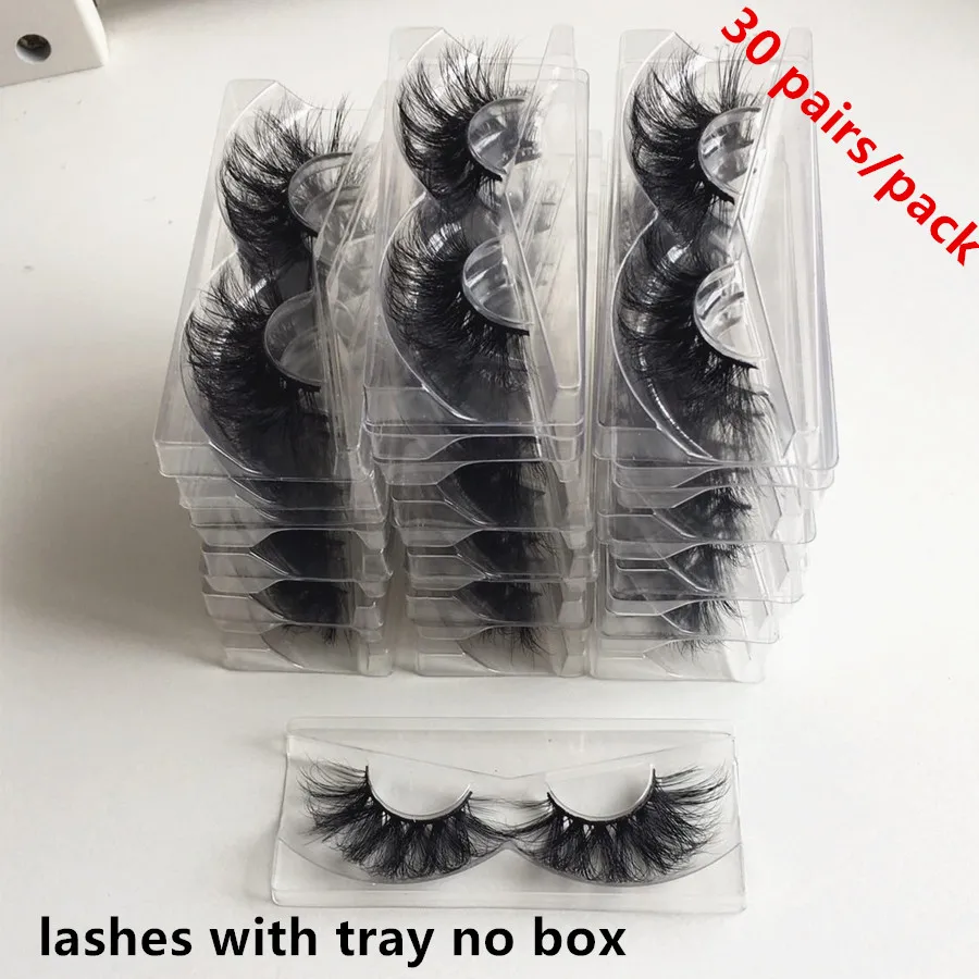 

Eyelashes Wholesale 30 Pairs 25mm Mink Lashes Volume 3d Mink Lashes Natural False Eyelashes Extension Faux Cils Fake Eyelashes