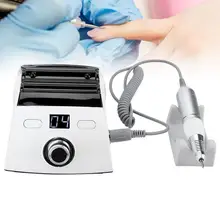 Маникюрные фрезы Мини Портативный электрический сверлильный станок для ногтей полировщик Маникюрный Инструмент маникюрные сверла и АКК