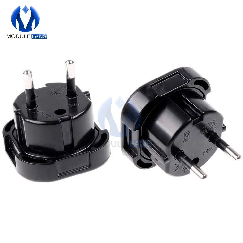 

UK to European Euro EU AC Travel Charger Adapter Plug Outlet Converter Adapter New Arrival