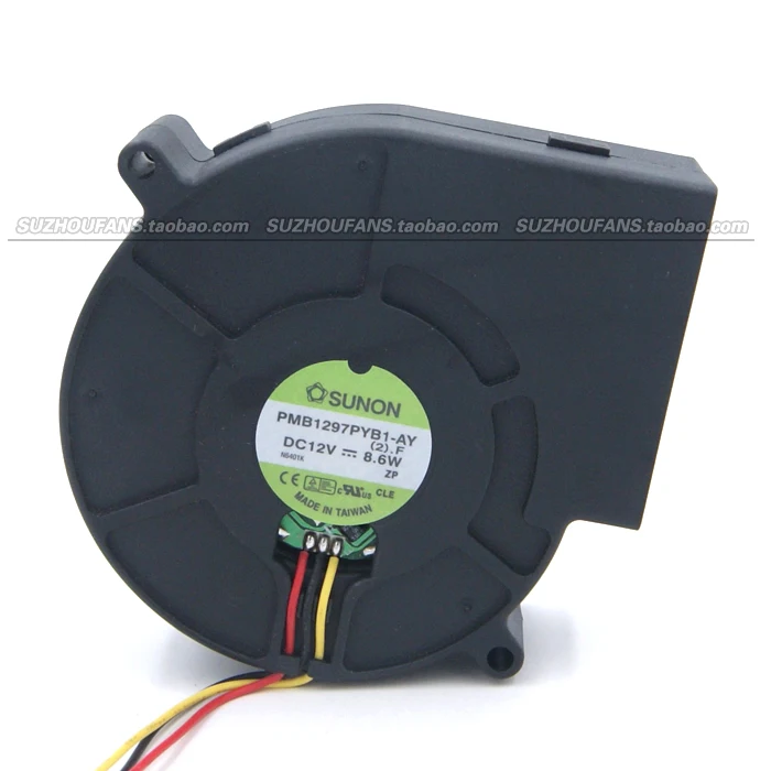 

SUNON PMB1297PYB1-AY 2.F DC 12V 8,6 W 97x94x33mm вентилятор охлаждения сервера