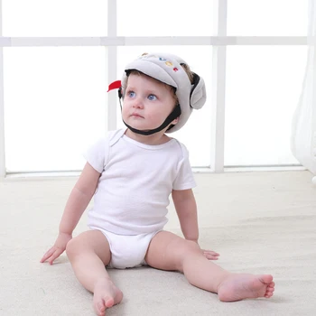 

1PC New Baby Helmet Infant Head Protection Hats Children Toddler Drop Crash Cap Safety Soft Helmets