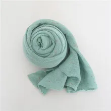 Новорожденный трикотажный стрейч-обертывание для фотосъемки детский Пеленальный обертывание новорожденный Чистый хлопок реквизит, фон для фотографии