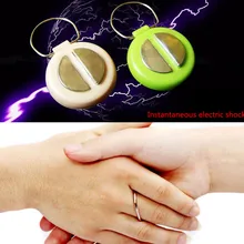 New Arrival 1 PCS Funny Pen Electric Shock Prank Trick Fun Shocker Toys Grownup Joke Gift Pink the grownup