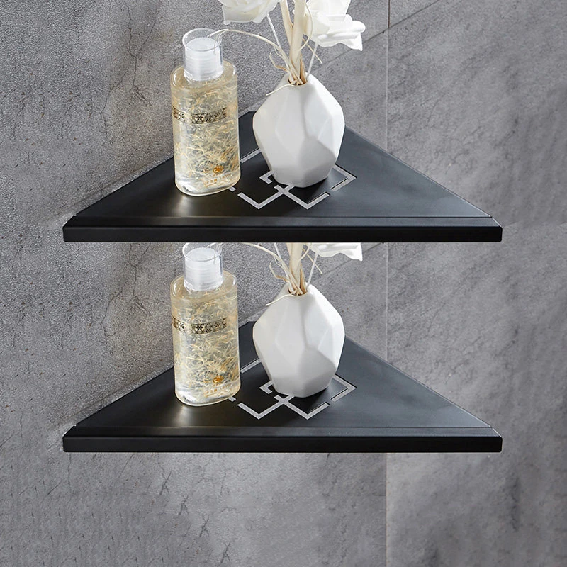 Bathroom Shelves Brushed Nickel Stainless Steel 304 Wall Bathroom Shelf Shower Caddy Rack Bathroom