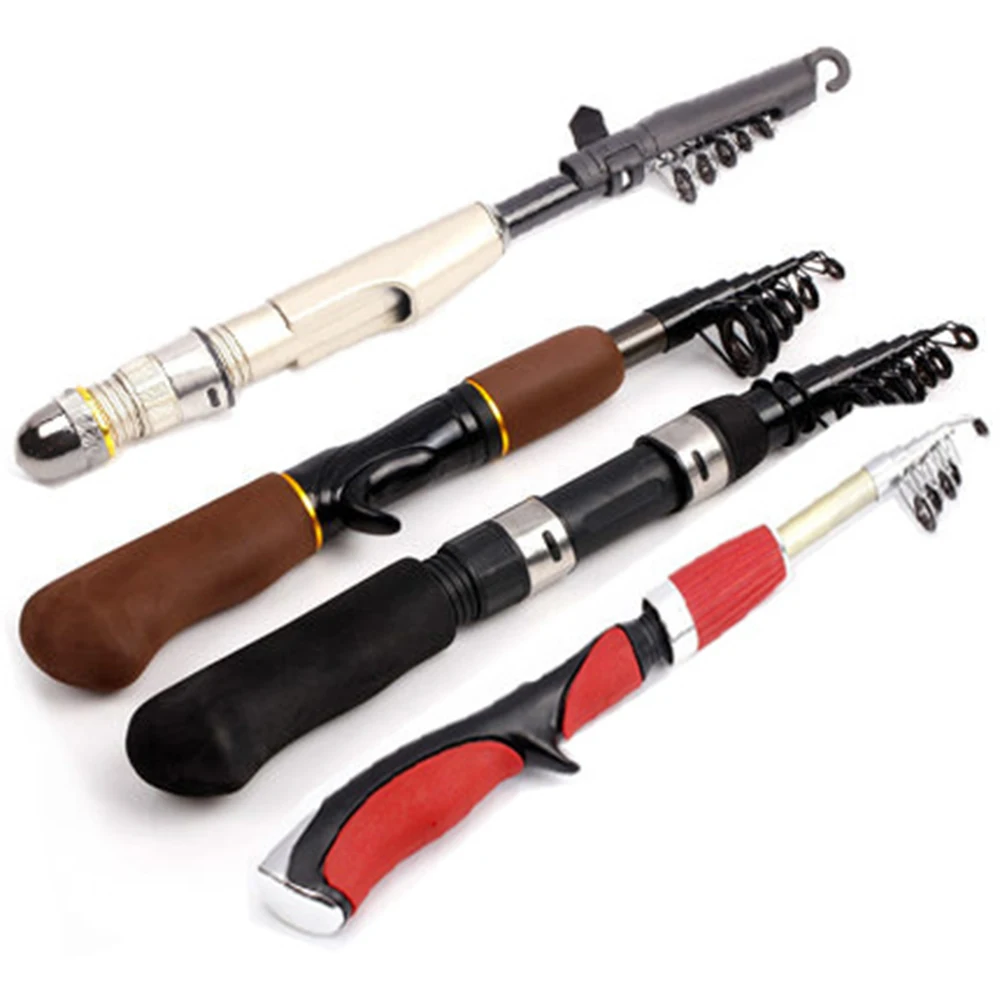 Fulljion 1pcs Ultrashort Winter Ice Fishing Rods Throw Sea pole Lures