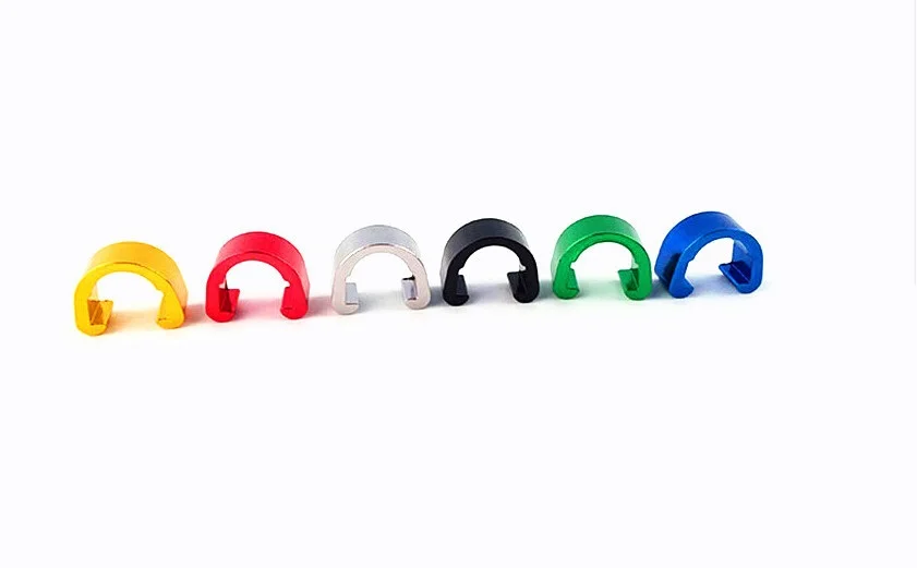 

2015 C-tube aluminum MTB brake line deduction 3PC free shipping hottest color line deduction bicycle accessories