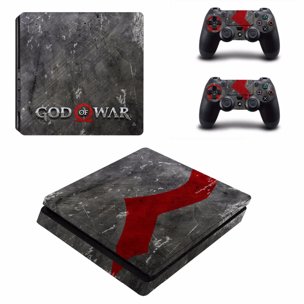 God of War Съемная тонкая наклейка для PS4 для sony playstation 4 консоль и контроллер для Dualshock 4 PS4 тонкая наклейка