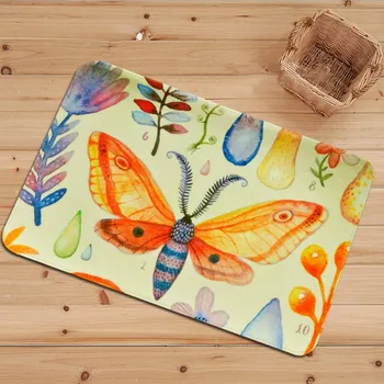 

Coloured drawing pattern Animal Print Carpets for living room Game Mat Home kitchen bathroom Anti-slip Absorbent floor mat Rug