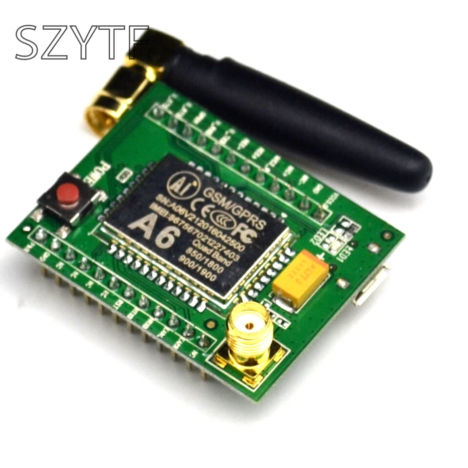 GPRS модуль GSM A6 \ SMS речи доска минимальная системная плата|gprs module|gsm gprsboard module |
