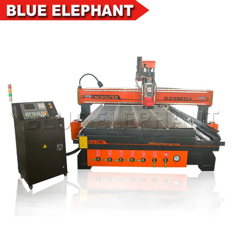 

1530 4 axis atc cnc router equiped with 9kw spindle Italy famous brand making medical FRP mold