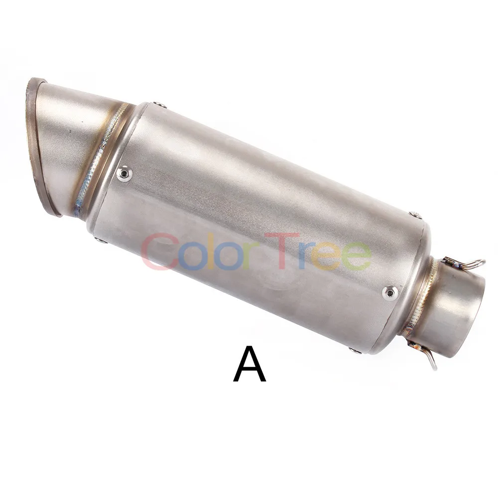 

Universal Motorcycle Exhaust Pipe 51mm/2inch Motorcycle Exhaust Pipe Muffler stainless steel For Yamaha R6S