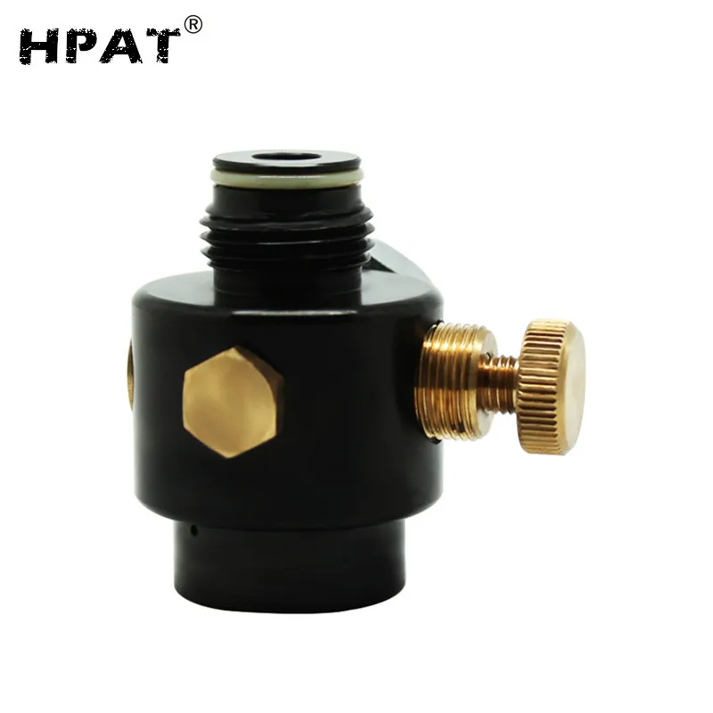 HPAT 2 шт./лот 0-300psi Пейнтбол сжатия воздуха/Co2 Регулируемый регулятор