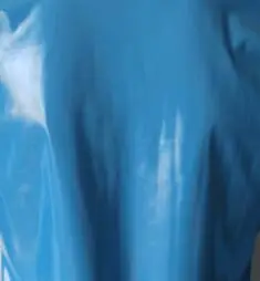 Сексуальное боди из искусственной кожи ПВХ, женский слитный купальник, Комбинезоны на молнии, блестящий металлик, водолазка, без рукавов, боди, стринги, купальник - Цвет: lake blue