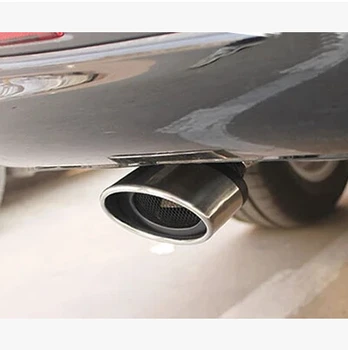 

Car-Styling Car Exhaust Pipe Tail Pipes For Hyundai i30 Mistra Tucson Santa Fe Veloster Rohens coupe AZERA Avante
