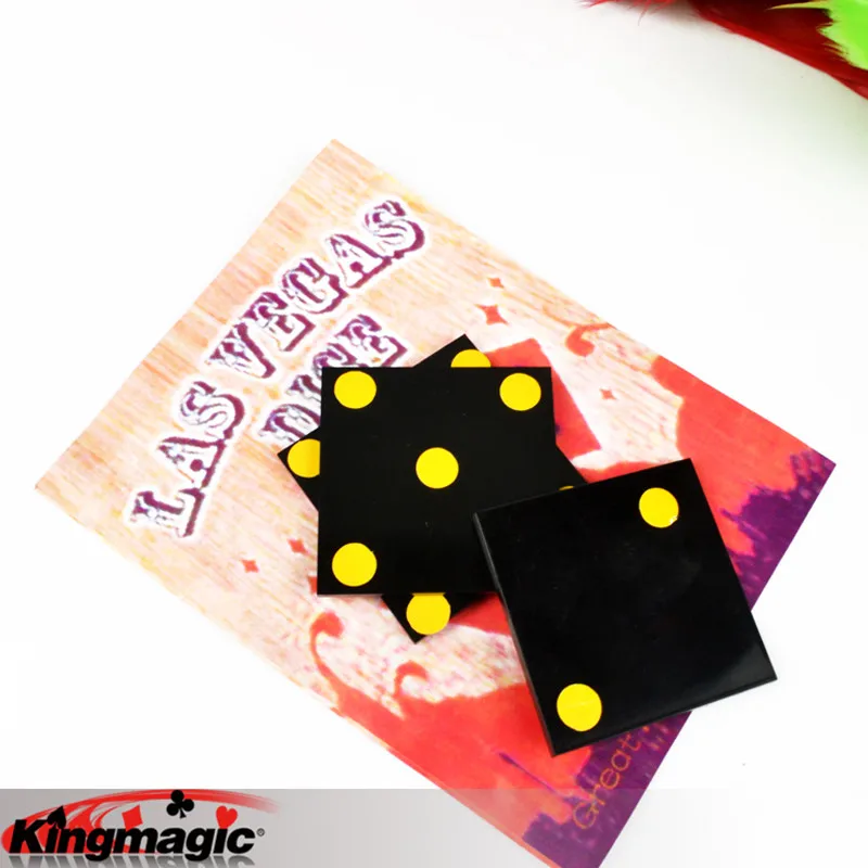 Las Vegas Кубики-кости для фокусов король Волшебные трюки игрушки-реквизиты электронная почта видео к вам