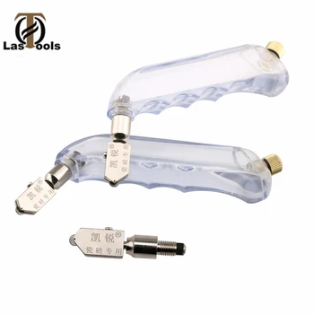 

1pcs Professional Tungsten Carbide Stained Glass Cutter Oil Glass Cutter With Dropper Tool Cutting Wheel Diamond Head Hand Tools