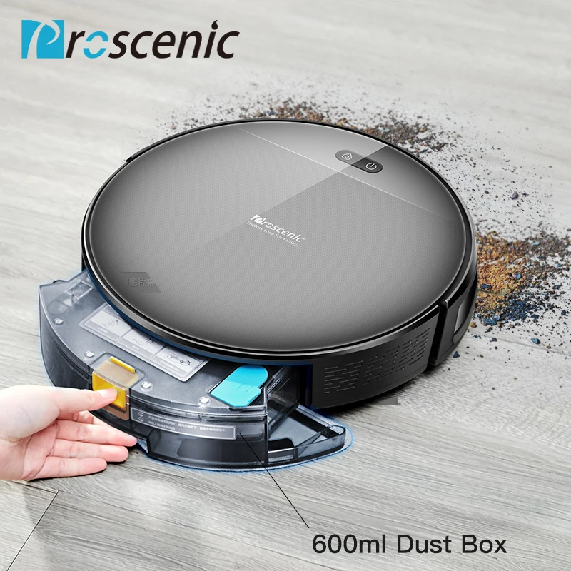 Proscenic 800T Роботизированный пылесос Alexa с управлением через приложение 1800Pa сильный