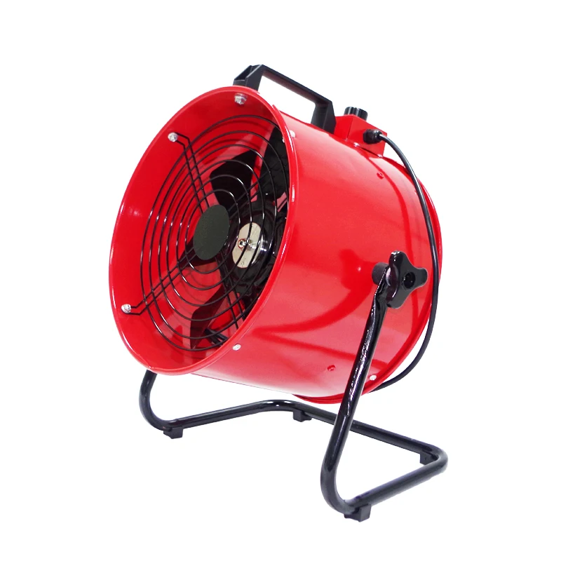  12 inch blower portable axial exhaust fan standing extractor high speed air ventilator stepless reg