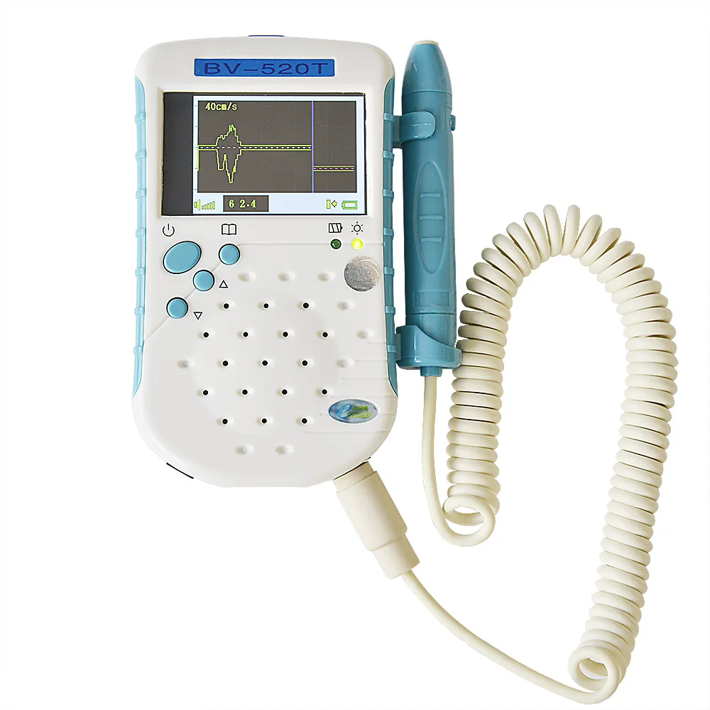 Bidirection vascular doppler with software connect...