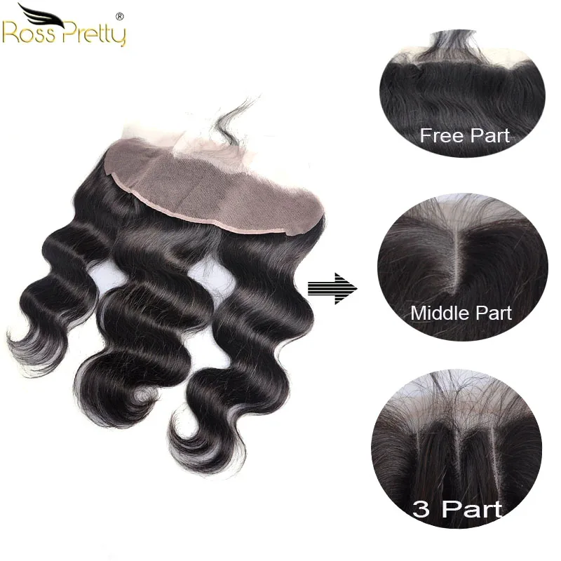 frontal body wave 13x4 human hair style