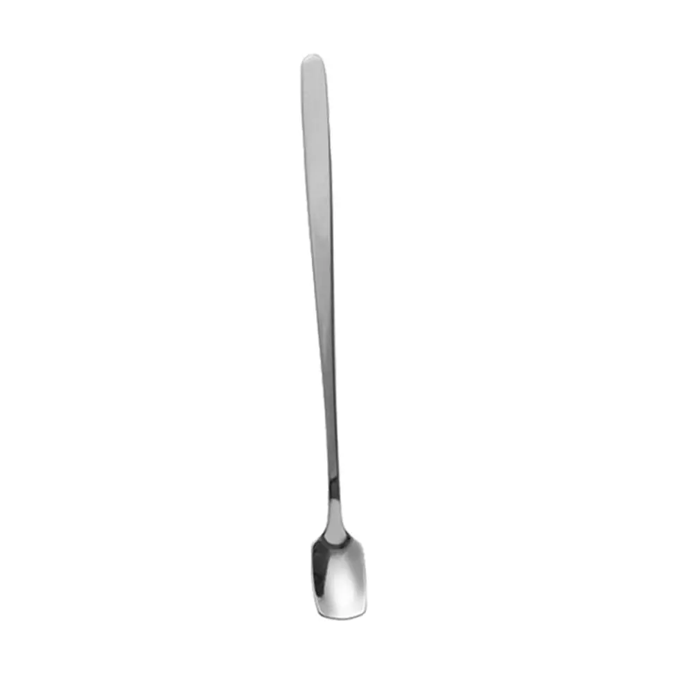 

Practical Hanging Design Cartoon Stainless Steel Milk Coffee Mixing Spoon Home Kitchen Tea Spoon Tools