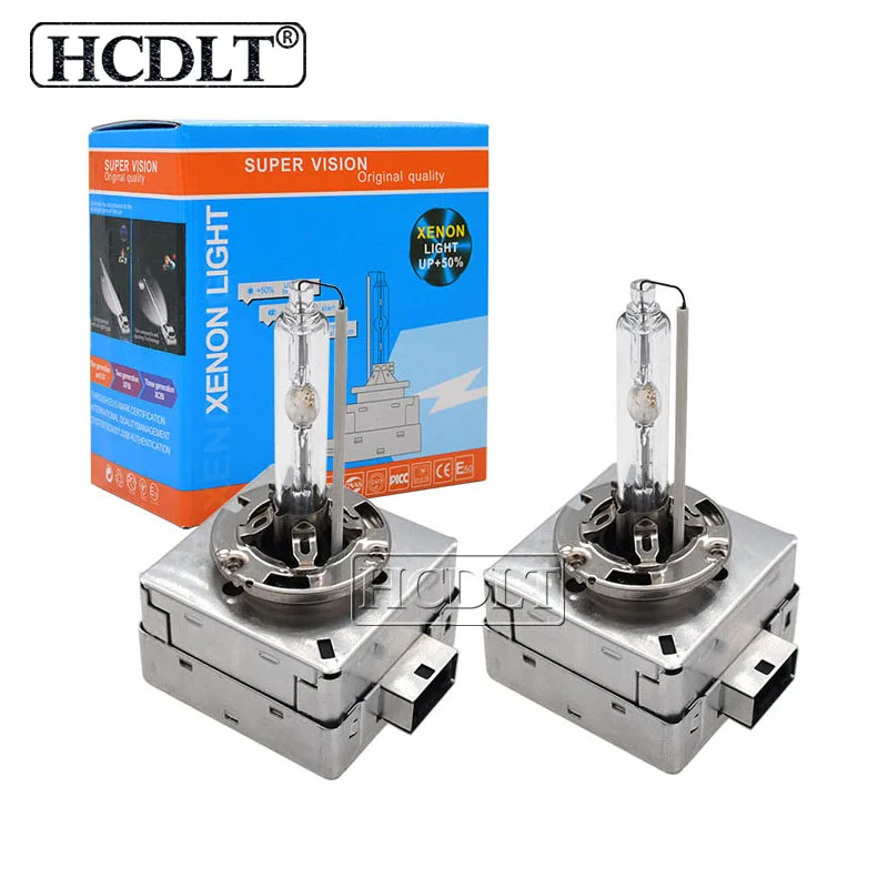 HCDLT Original Car Light 55W Xenon HID D1S 35W 6000K D3S Auto Headlamp Bulb For Kit