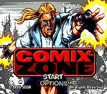 Игровая карта Comix Zone 16 Bit MD для sega Mega Drive для Genesis