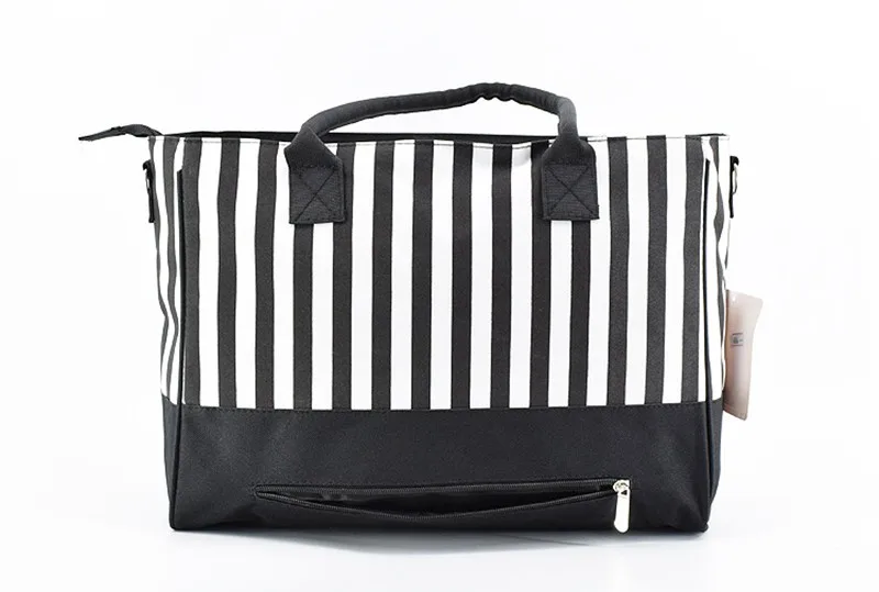CROAL CHERIE 411530cm Striped Mummy Baby Diaper Bags Stroller Handbags For Moms Maternity Changing Nappy Bag Organizer (8)