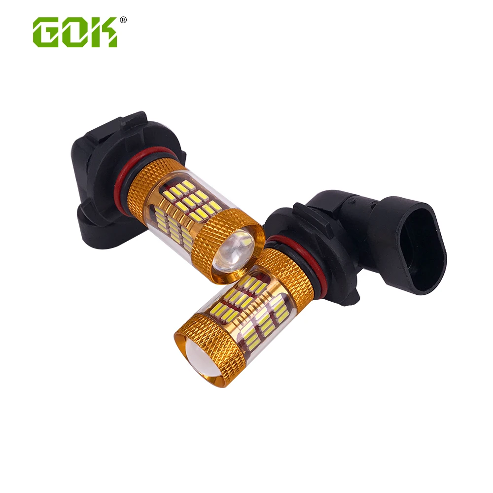 2 шт. Автомобильные светодиодные лампы H4 H7 H11 HB4 HB3 9005 9006 LED 60Led 4014 smd 30 Вт 12 В|fog lamp