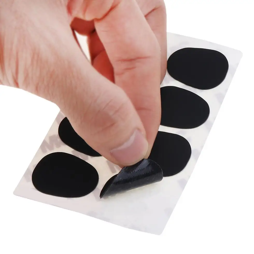 Standard 0.8mm Alto Tenor Saxophone Mouthpiece Cushions Pads Woodwind Musical Instruments Parts Accessories 8pcs / 16pcs, saxophone pads, saxophone mouthpiece cushions, saxophone accessories, saxophone mouthpiece