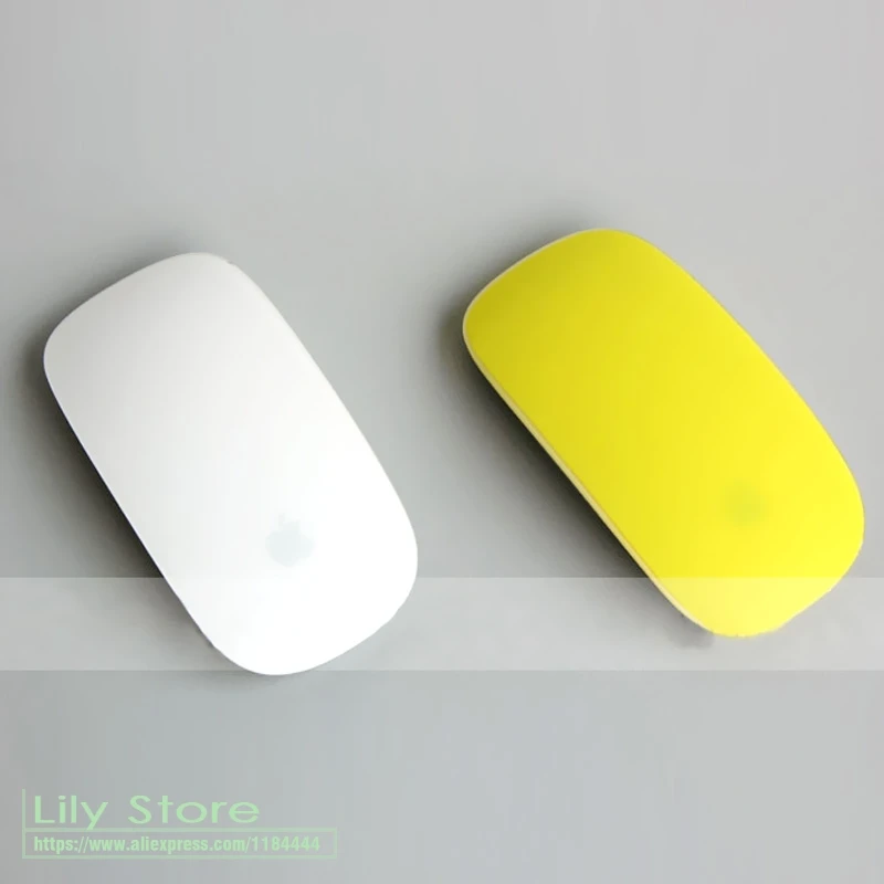 Тонкий конфетных цветов силиконовый мягкий защитный чехол для MAC Apple Magic mouse для Macbook Magic mouse 1 2