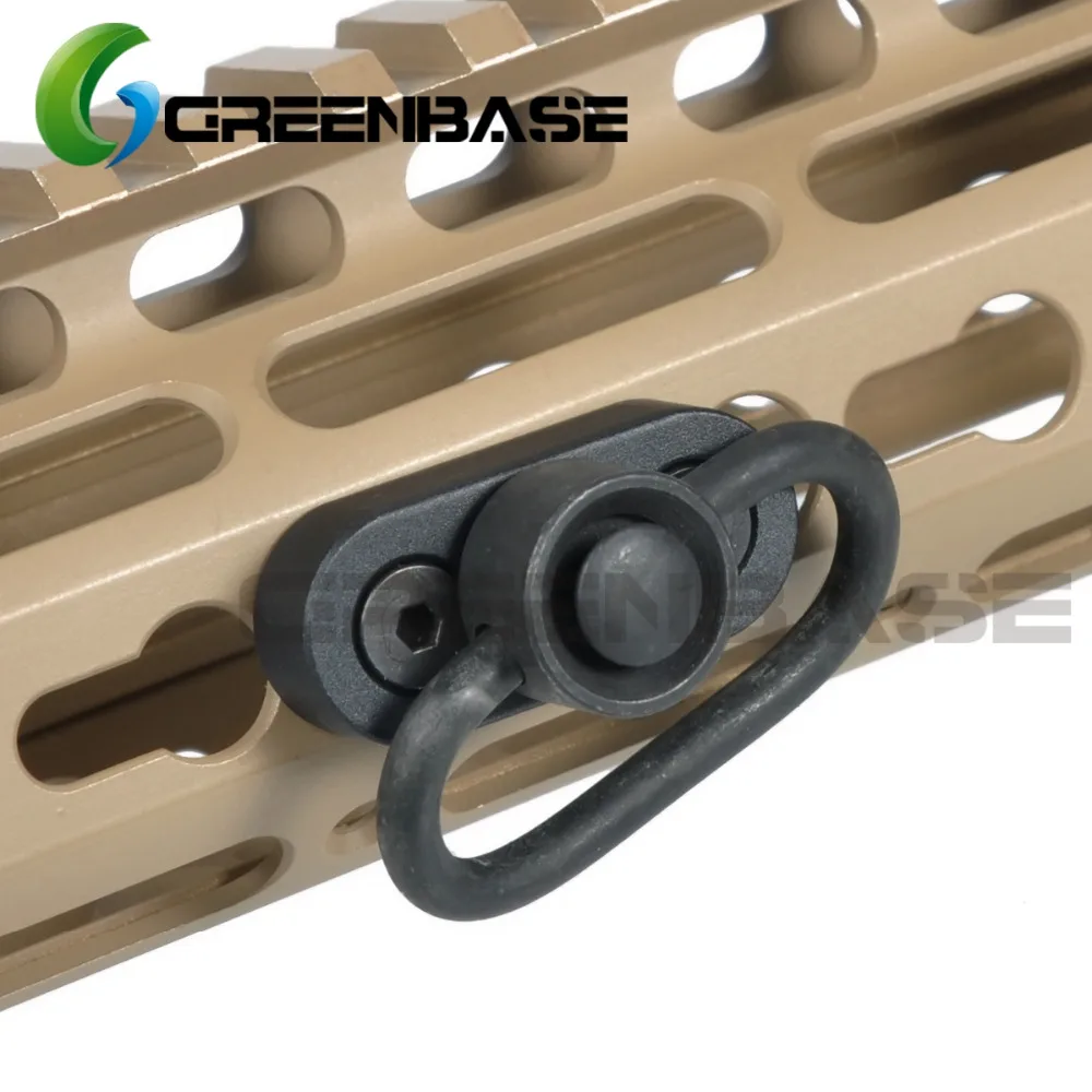 Greenbase KeyMod Sling Swivel Adapter Hunting QD Mount For NSR