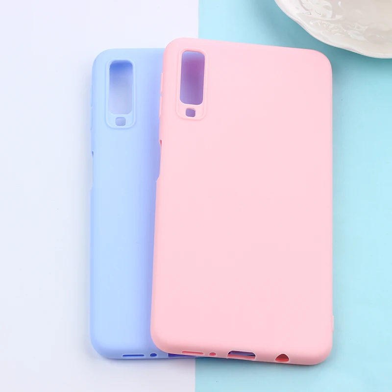 Матовый чехол из ТПУ для Samsung Galaxy A7 2018 M10 M20 S10 Plus S10e S8 S9 Note 9 8 5 S7edge J3 J5 J7 2016 2017 J4 + J6 EU A6 A8