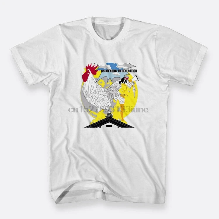 

Japan Asian Kung-Fu Generation Size S to 3XL Color White Men's T-shirt