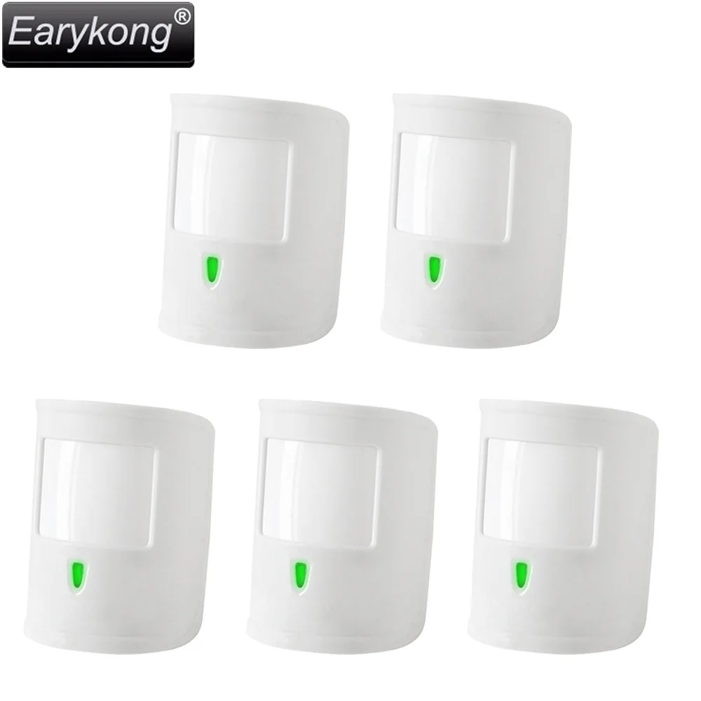 

New Earykong Wireless Infrared detector, 433MHz wireless work for Home burglar system, Support Anti-white light interference
