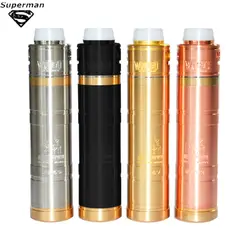 Высокое качество Vape ручка электрическая сигарета Rogue Masterpiece Mod Kit Fit 18650 батарея 510 резьба латунь материал комплект испарителя для воска и