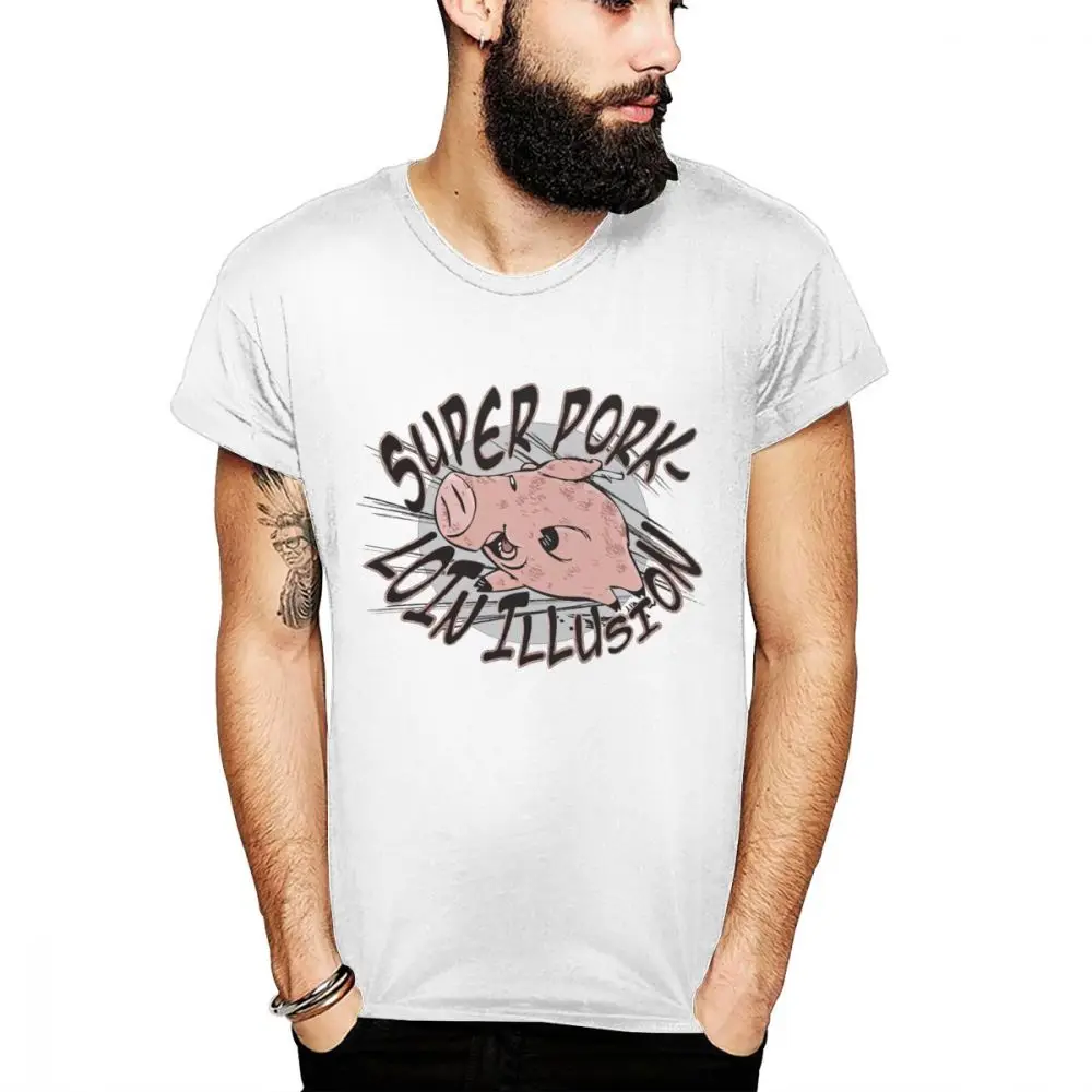 

2019 Stylish Hawk Chan Pig Seven Deadly Sins T Shirt For Men Casual Big Size T-Shirt 3D Print Top design New Arrival Hot slae