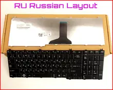 Novo teclado ru versão russa para toshiba satellite L675-S7044 L675-S7048 L675D-S7013 L675D-S7022 portátil preto