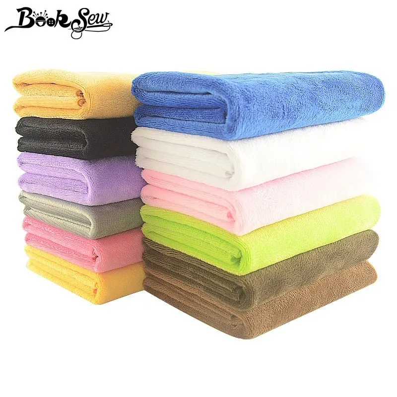 Booksew мягкие Velboa плюшевая ткань тела 50x162 см для Подушка DIY обувь игрушки куклы