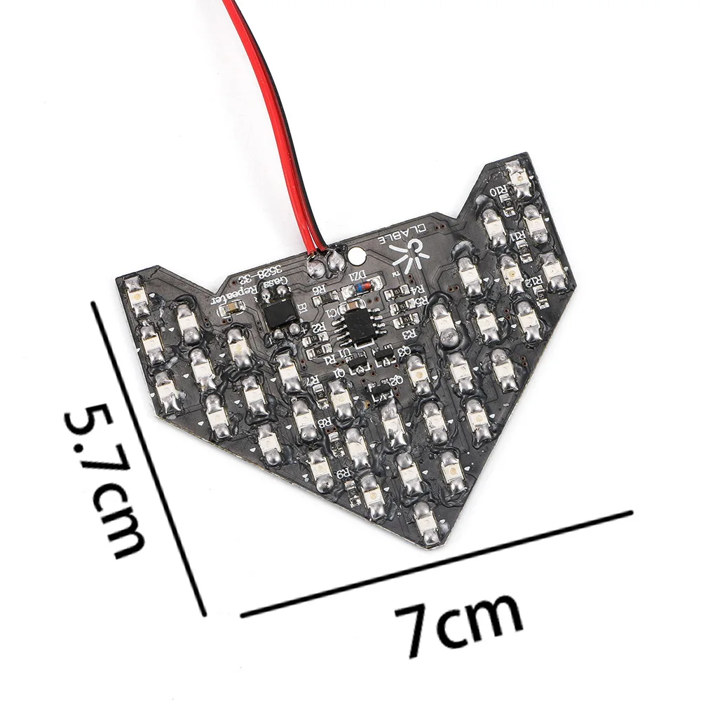 Niscarda 2X33 SMD 33SMD светодиодный светильник-Стрела для авто, боковое зеркало, светильник светодиодный, плавные указатели поворота, янтарный, последовательный