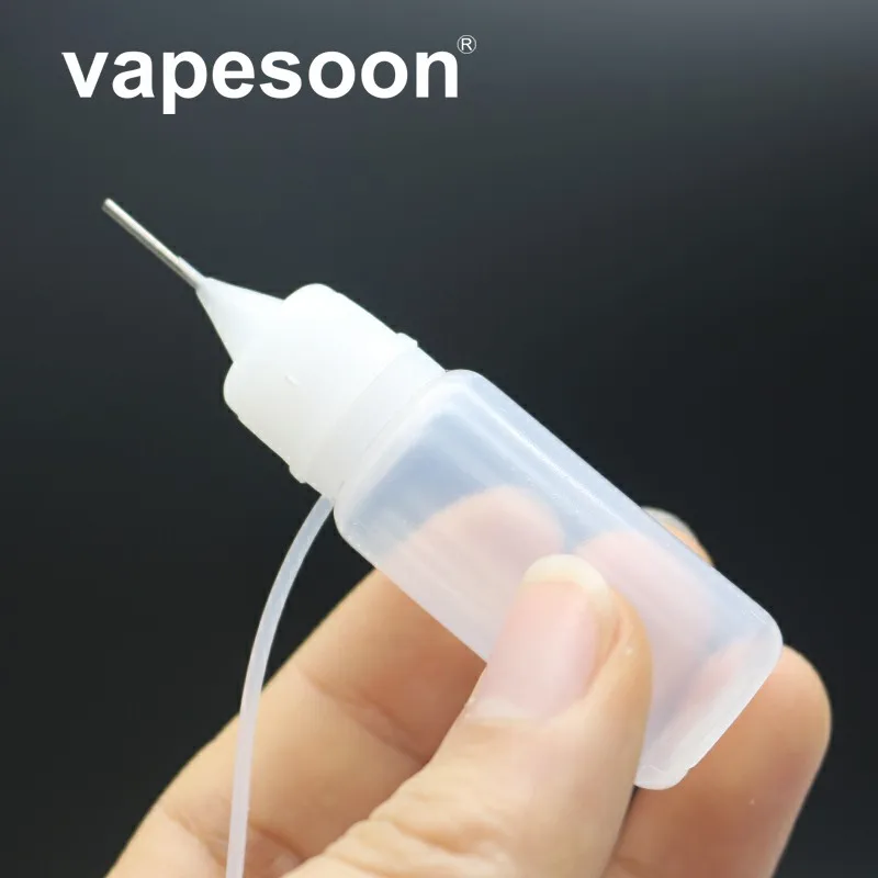 Vapesoon E cig E-liquid бутылка 120 мл мягкая выдавливаемая с иглой колпачок-капельница