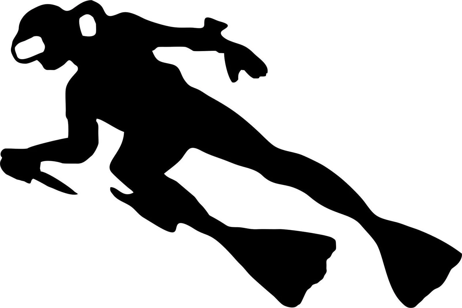 

Sticker decal vinyl window bike laptop diving diver scuba dive 15x10cm