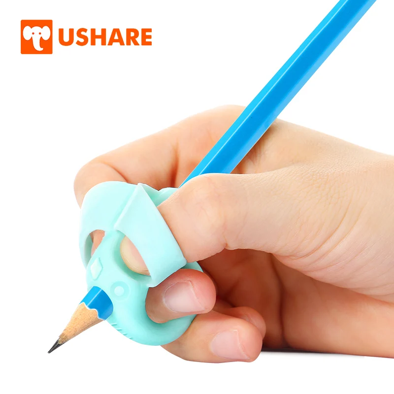 USHARE форма слона правильная ручка для карандашей 4 шт. в наборе детей